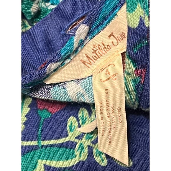 Matilda Jane Bright & Merry Dress Girls Size 4 gently used condition Clean smoke - Picture 3 of 6